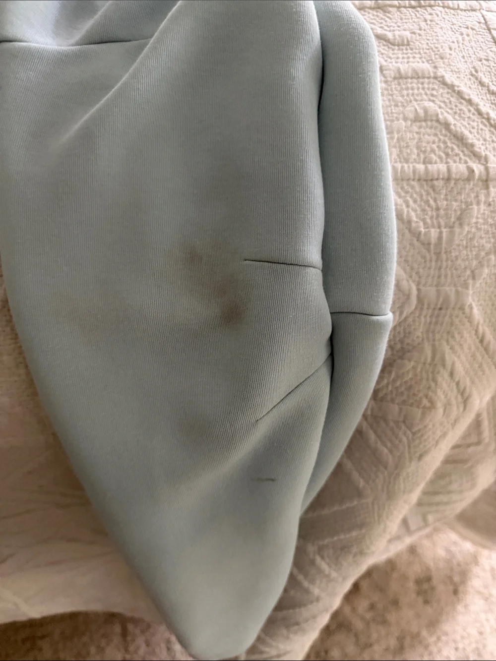Nike Tech Blue Zip-Up Hoodie Set with Dark Trim - Picture 4 of 6